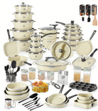 Complete 130 Piece Cooking & Kitchenware Set Premium