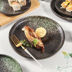 Iroha 16-Piece Green Stoneware Set